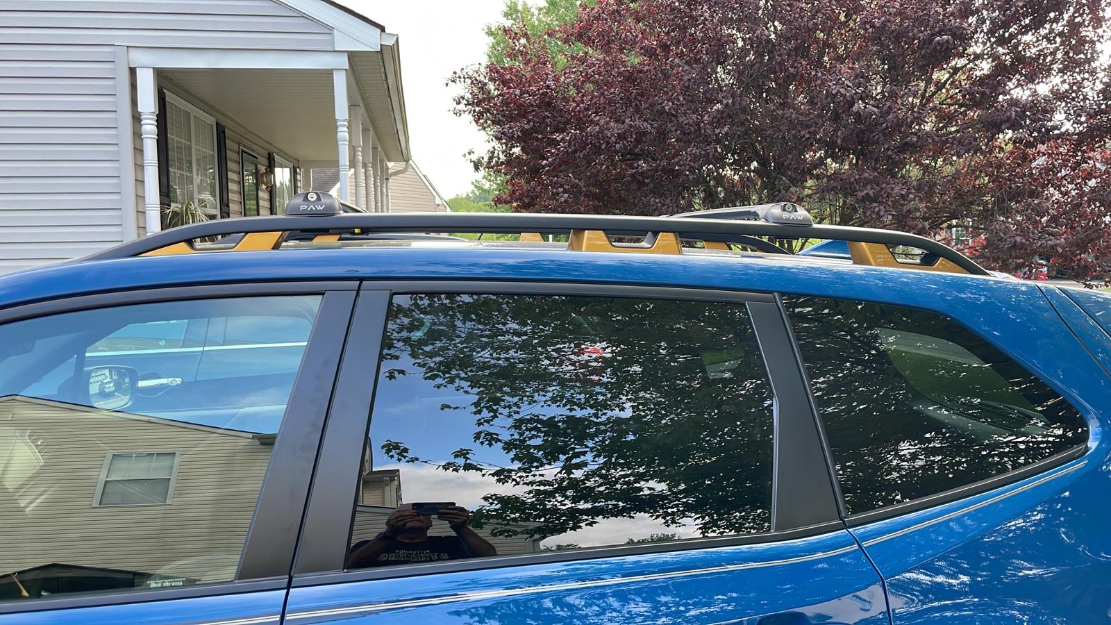 For Subaru Forester Wilderness 2022-Up Roof Rack Cross Bars Metal Bracket Raised Rail Alu Silver For Subaru Forester Wilderness 2022-Up Roof Rack Cross Bars Metal Bracket Raised Rail Alu Silver